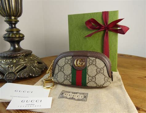 gucci key card case|Gucci ophidia key pouch.